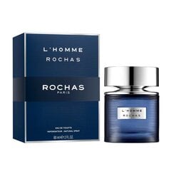 Туалетная вода для мужчин Rochas L’Homme EDT 60 мл цена и информация | Мужские духи | pigu.lt