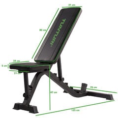 Тренировочная скамейка Tunturi UB40 цена и информация | Тренировочные скамьи | pigu.lt