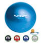 Gimnastikos kamuolys su pompa Tunturi 75cm, mėlynas цена и информация | Gimnastikos kamuoliai | pigu.lt