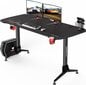 Žaidimų stalas Ultradesk Grand Black, juodas/įvairių spalvų kaina ir informacija | Kompiuteriniai, rašomieji stalai | pigu.lt