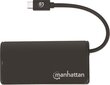 USB šakotuvas Manhattan 4xUSB 3.2 Gen1, 4x USB-A su USB-C, iki 5Gbps kaina ir informacija | Adapteriai, USB šakotuvai | pigu.lt