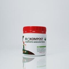 BioVala - BioKompost komposto akseleratorius, 250 g / 12.5 m3 kaina ir informacija | Mikroorganizmai, bakterijos | pigu.lt