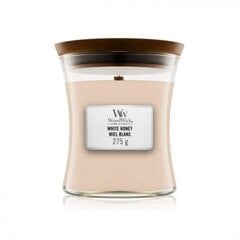 WoodWick ароматическая свеча White Honey, 85 г цена и информация | Подсвечники, свечи | pigu.lt