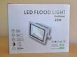 LED lauko prožektorius GX-LED-FL-20W Baltas kaina ir informacija | Lauko šviestuvai | pigu.lt