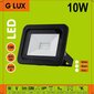 LED lauko prožektorius GR-ECO-FL-10W Juodas kaina ir informacija | Lauko šviestuvai | pigu.lt