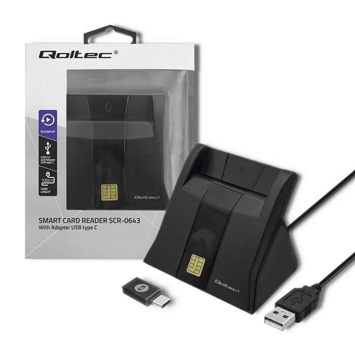 Qoltec USB2.0 Plug & Play цена и информация | Išmanioji technika ir priedai | pigu.lt