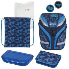 Herlitz Mokyklinis krepšys SoftFlex Plus / Dino kaina ir informacija | Kuprinės mokyklai, sportiniai maišeliai | pigu.lt