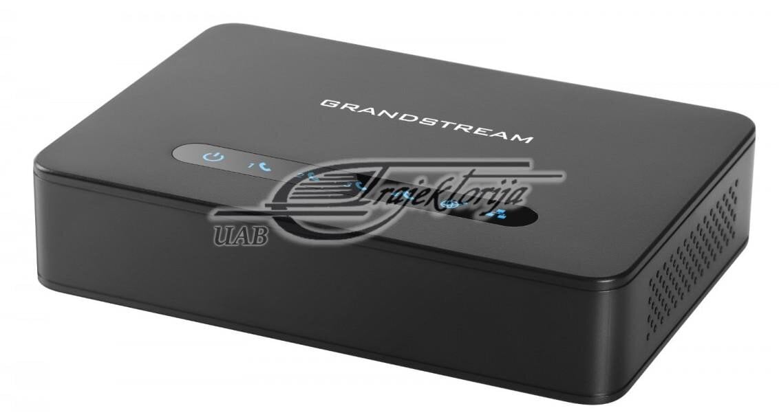 Grandstream HT814, juodas цена и информация | Stacionarūs telefonai | pigu.lt