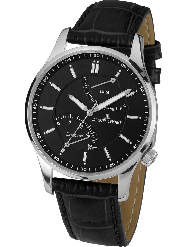 Laikrodis vyrams Jacques Lemans 1-1902A kaina ir informacija | Vyriški laikrodžiai | pigu.lt