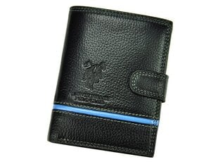 Мужской кожаный кошелек Harvey Miller цена и информация | Мужские кошельки | pigu.lt