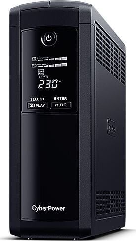 Cyber Power VP1600ELCD цена и информация | Nepertraukiamo maitinimo šaltiniai (UPS) | pigu.lt