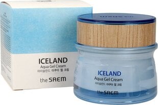 Гелевый крем для лица The Saem Iceland Aqua, 60 мл цена и информация | Кремы для лица | pigu.lt