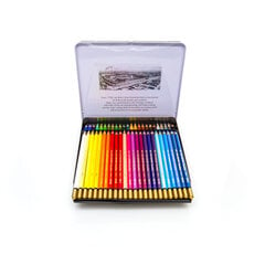 Комплект акварельных карандашей Mondeluz, 48 шт цена и информация | Принадлежности для рисования, лепки | pigu.lt