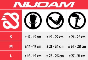 Защитный набор для детей Nijdam White Out цена и информация | Nijdam Товары для рыбалки | pigu.lt