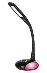 Activejet светодиодная настольная лампа RGB AJE-Venus Black цена и информация | Настольные светильники | pigu.lt