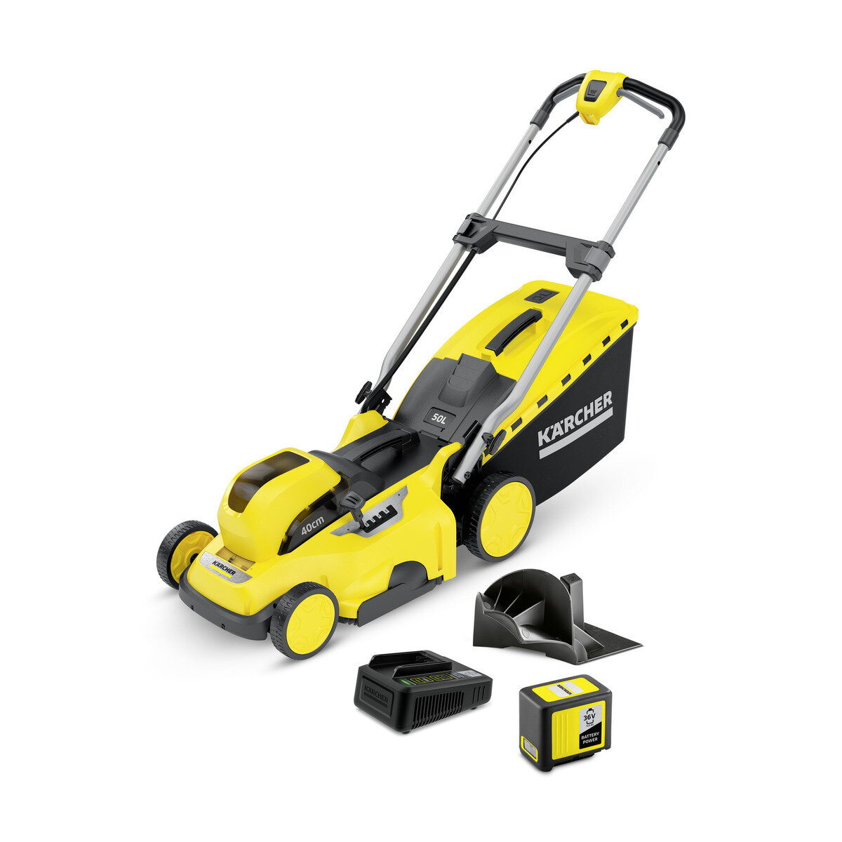 Akumuliatorinė žoliapjovė Karcher LMO 36-40 kaina | pigu.lt