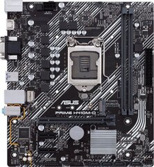 Asus PRIME H410M-D kaina ir informacija | Pagrindinės plokštės | pigu.lt