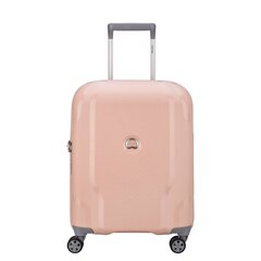 Чемодан 55 cm Delsey CLAVEL, розовый цена и информация | Чемоданы, дорожные сумки | pigu.lt
