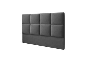 Lovos galvūgalis Mazzini Sofas Begonia 140 cm, tamsiai pilkas kaina ir informacija | Lovos | pigu.lt