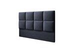 Lovos galvūgalis Mazzini Sofas Begonia 160 cm, tamsiai mėlynas