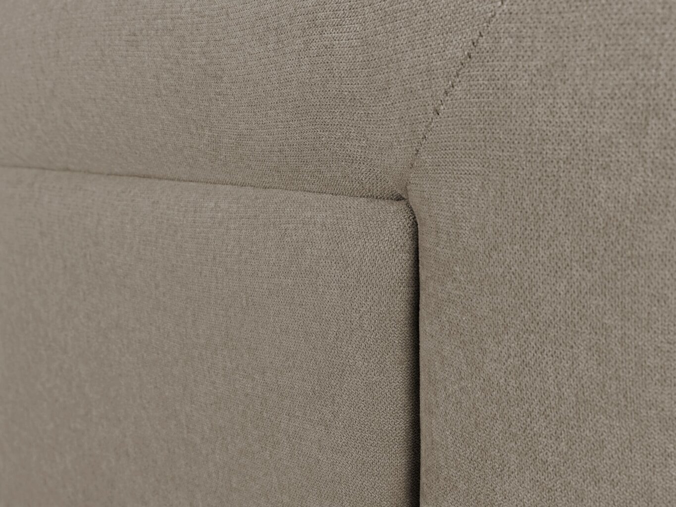 Lovos galvūgalis Mazzini Sofas Ancona 140 cm, kreminės spalvos kaina ir informacija | Lovos | pigu.lt