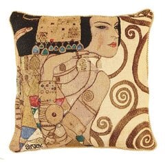 Декоративная наволочка на подушку Signare Klimt Lady цена и информация | Декоративные подушки и наволочки | pigu.lt
