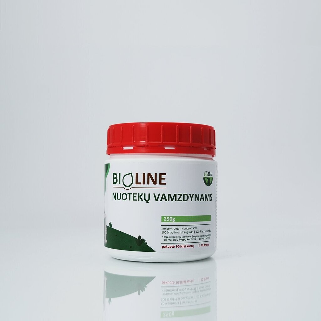 Priemonė nuotekų vamzdynams BioVala – Bioline, 250 g / 10 kartų цена и информация | Mikroorganizmai, bakterijos | pigu.lt