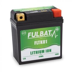 Аккумулятор Fulbat FLTK01, 24,0 Втч 120 А EN 12В цена и информация | Мото аккумуляторы | pigu.lt