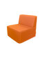 Fotelis Wood Garden Ancona 60 Premium, oranžinis kaina ir informacija | Vaikiški sėdmaišiai, foteliai, pufai | pigu.lt