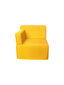 Fotelis Wood Garden Modena 60L Premium, geltonas kaina ir informacija | Vaikiški sėdmaišiai, foteliai, pufai | pigu.lt