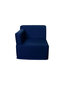 Fotelis Wood Garden Modena 60L Premium, tamsiai mėlynas kaina ir informacija | Vaikiški sėdmaišiai, foteliai, pufai | pigu.lt