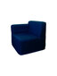 Fotelis Wood Garden Modena 60L Premium, tamsiai mėlynas kaina ir informacija | Vaikiški sėdmaišiai, foteliai, pufai | pigu.lt
