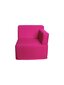 Fotelis Wood Garden Modena 60R Premium, rožinis kaina ir informacija | Vaikiški sėdmaišiai, foteliai, pufai | pigu.lt