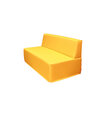 Sofa Wood Garden Torino 120 Premium, geltona