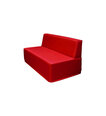 Sofa Wood Garden Torino 120 Premium, raudona