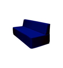 Sofa Wood Garden Torino 200 Premium, tamsiai mėlyna kaina ir informacija | Vaikiški sėdmaišiai, foteliai, pufai | pigu.lt