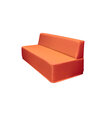 Sofa Wood Garden Torino 200 Premium, oranžinė