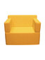 Sofa Wood Garden Bergamo 90 Premium, geltona kaina ir informacija | Vaikiški sėdmaišiai, foteliai, pufai | pigu.lt