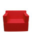Sofa Wood Garden Bergamo 90 Premium, raudona kaina ir informacija | Vaikiški sėdmaišiai, foteliai, pufai | pigu.lt