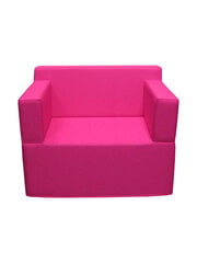 Sofa Wood Garden Bergamo 90 Premium, rožinė kaina ir informacija | Vaikiški sėdmaišiai, foteliai, pufai | pigu.lt