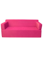 Диван Wood Garden Bergamo 200 Premium, розовый цена и информация | Детские диваны, кресла | pigu.lt