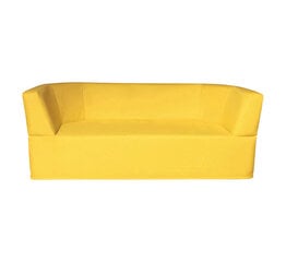 Sofa Wood Garden Catania 200 Premium, geltona kaina ir informacija | Vaikiški sėdmaišiai, foteliai, pufai | pigu.lt