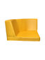 Kampinis fotelis Wood Garden Dry Pool Meditap, geltonas kaina ir informacija | Vaikiški sėdmaišiai, foteliai, pufai | pigu.lt
