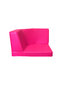 Kampinis fotelis Wood Garden Dry Pool Meditap, rožinis kaina ir informacija | Vaikiški sėdmaišiai, foteliai, pufai | pigu.lt