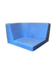 Kampinis fotelis Wood Garden Dry Pool Meditap, šviesiai mėlynas kaina ir informacija | Vaikiški sėdmaišiai, foteliai, pufai | pigu.lt