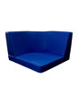 Угловое кресло Wood Garden Dry Pool Meditap, темно-синее
