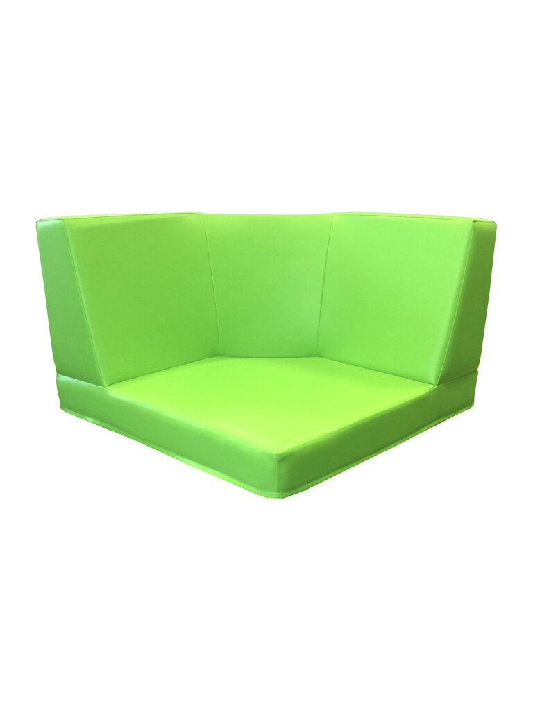Kampinis fotelis Wood Garden Dry Pool Meditap, šviesiai žalias kaina ir informacija | Vaikiški sėdmaišiai, foteliai, pufai | pigu.lt