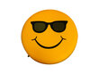 Pufas Wood Garden Smiley Seat Glasses Premium, geltonas kaina ir informacija | Vaikiški sėdmaišiai, foteliai, pufai | pigu.lt