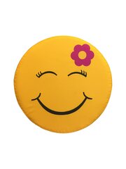 Комплект из 6 пуфов Wood Garden Smiley Seat Flower Premium, желтый цена и информация | Детские диваны, кресла | pigu.lt