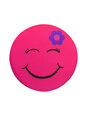 6-ių pufų komplektas Wood Garden Smiley Seat Flower Premium, rožinis